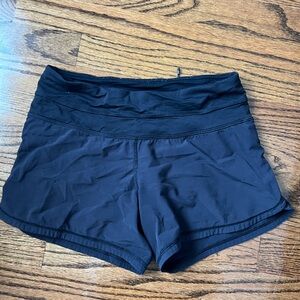 lululemon athletica Black Athletic Shorts